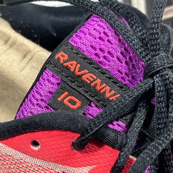 Brooks Womens Ravenna 10 1202861B615 Pink Running Shoes Sneakers Size 8 B - Picture 7 of 12